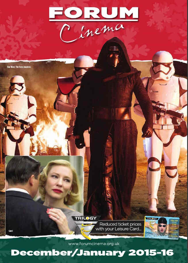 FORUM CINEMA magazine side cover  