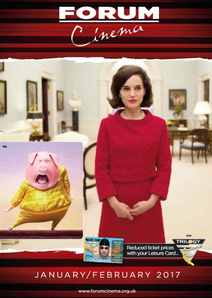 FORUM CINEMA magazine side cover January/February 2017
