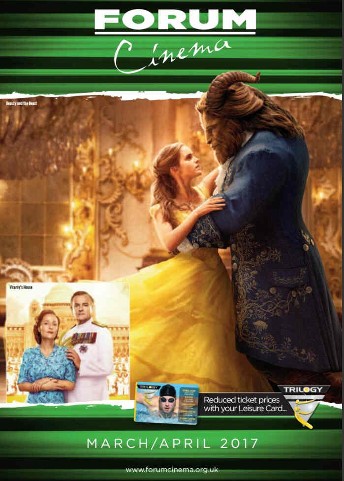 FORUM CINEMA magazine side cover March/April 2017