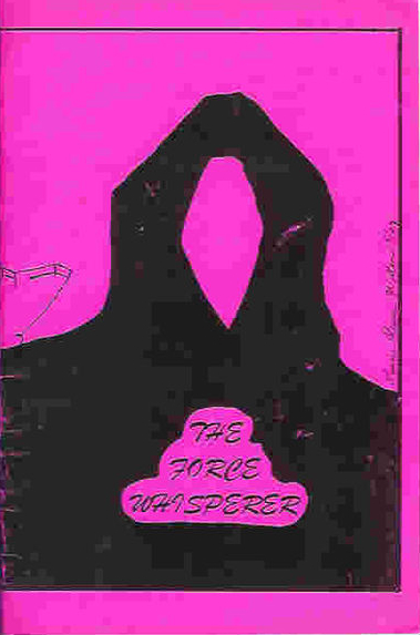 FORCE WHISPERER magazine side cover Issue 1  1997