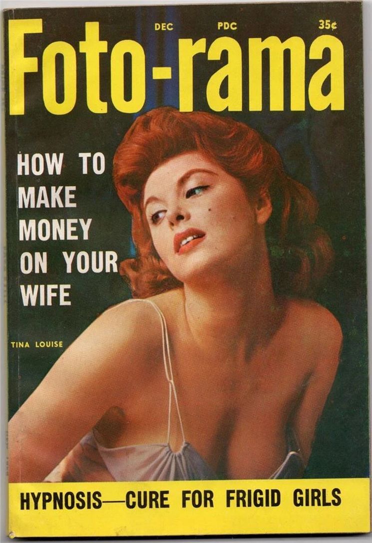 FOTO-RAMA magazine side cover  December 1959