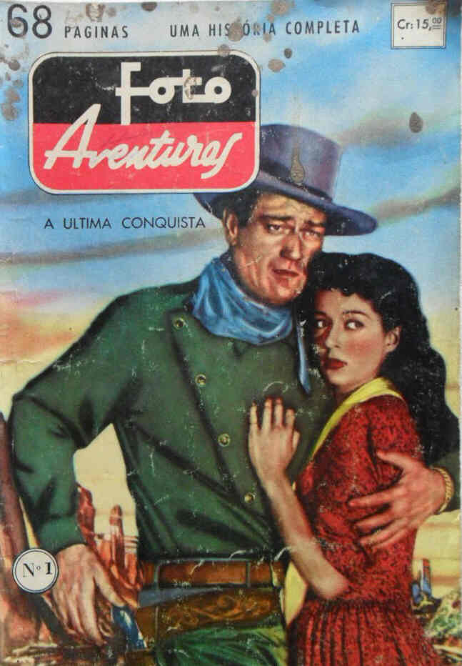 FOTO AVENTURAS magazine side cover Issue 1  1961