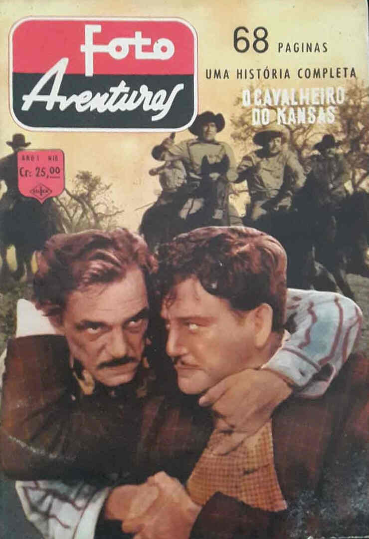 FOTO AVENTURAS magazine side cover Issue 10  1961