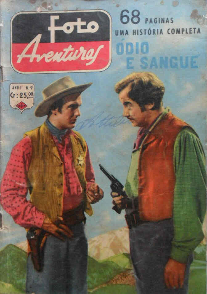 FOTO AVENTURAS magazine side cover Issue 7  1961