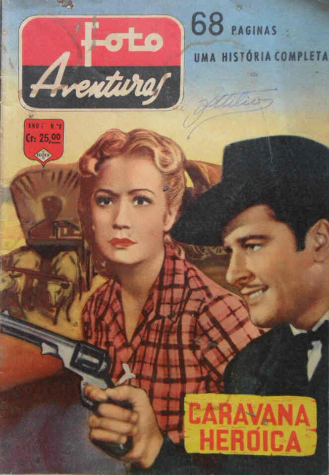 FOTO AVENTURAS magazine side cover Issue 8  1961