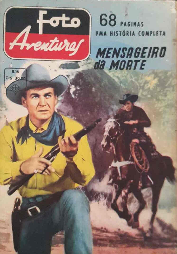 FOTO AVENTURAS magazine side cover Issue 18  1962