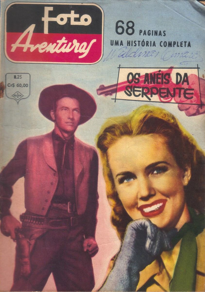 FOTO AVENTURAS magazine side cover Issue 25  1963
