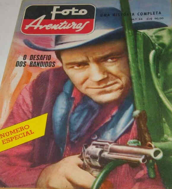 FOTO AVENTURAS magazine side cover Issue 34  1963