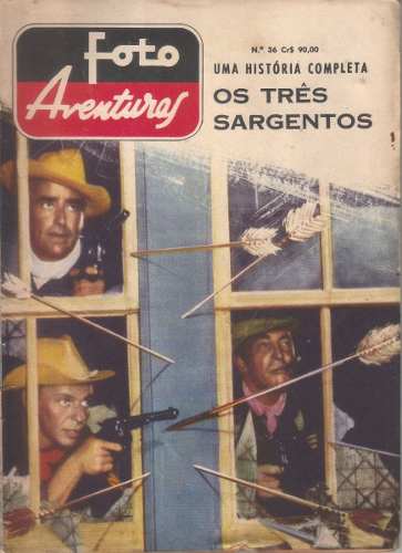 FOTO AVENTURAS magazine side cover Issue 36  1963