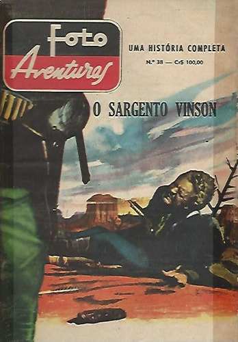 FOTO AVENTURAS magazine side cover Issue 38  1964
