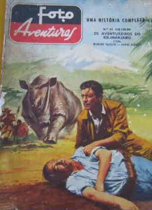 FOTO AVENTURAS magazine side cover Issue 41  1964