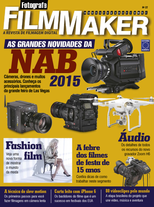 FOTOGRAFE FILMMAKER magazine side cover Issue 22 July-August 2015