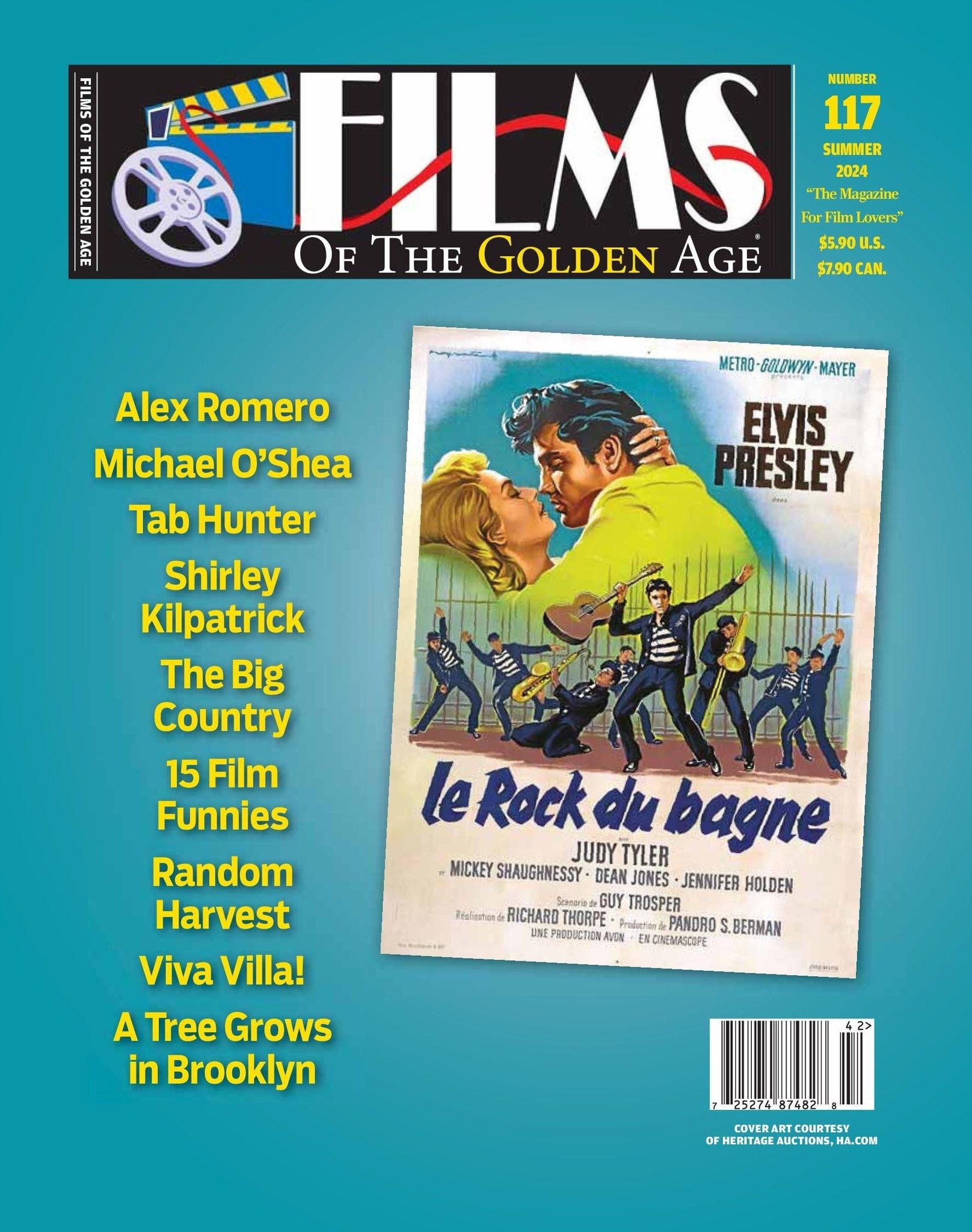 FILMS OF THE GOLDEN AGE magazine side cover Issue 117 Summer 2024