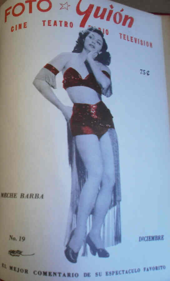 FOTO-GUION magazine side cover Issue 19 December 1951