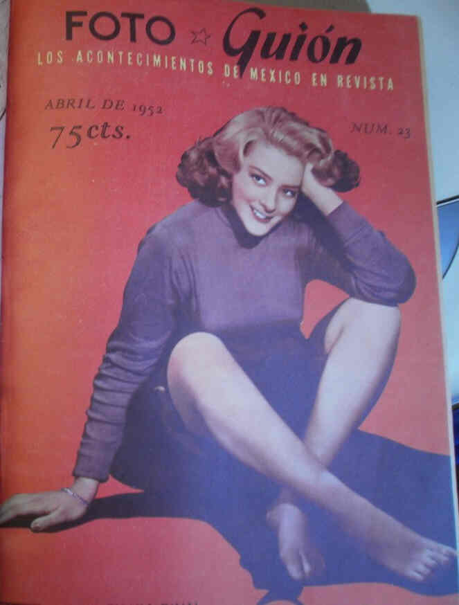 FOTO-GUION magazine side cover Issue 23 April 1952