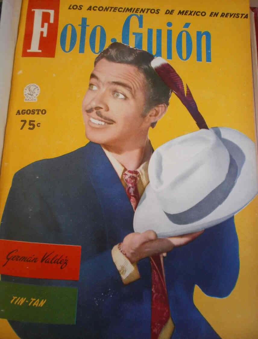 FOTO-GUION magazine side cover August 1950