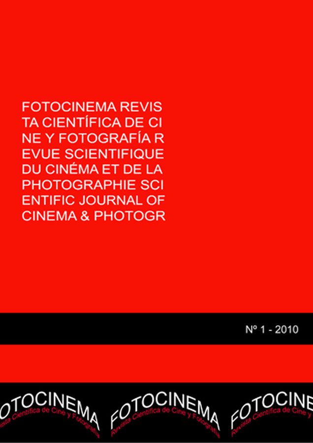 FOTOCINEMA magazine side cover Issue 1  2010