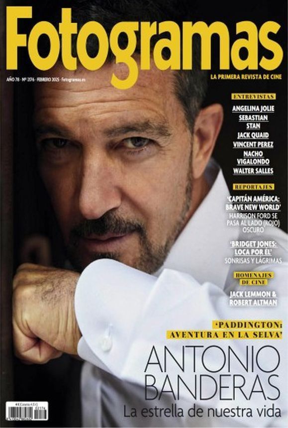 FOTOGRAMAS magazine side cover Issue 2176  February 2025