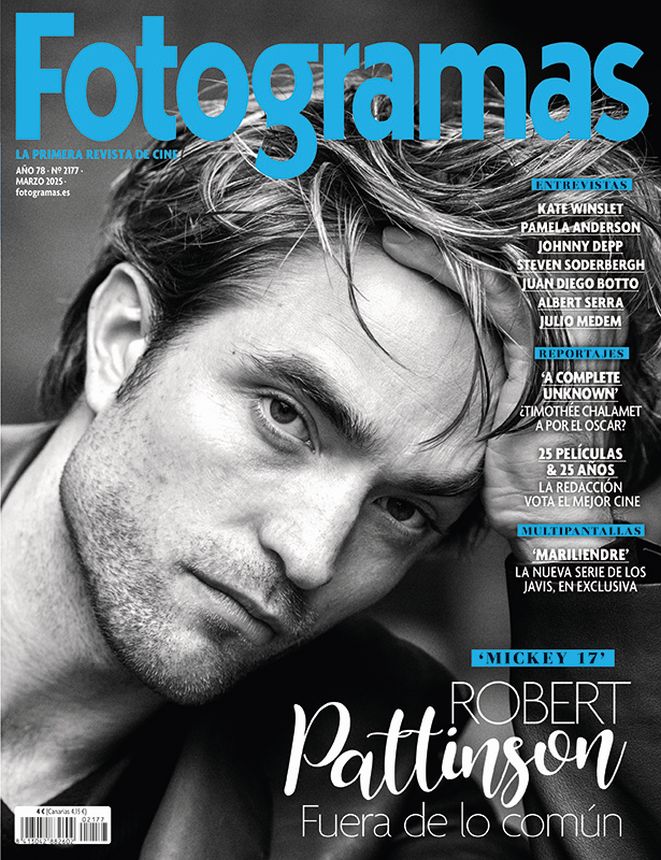 FOTOGRAMAS magazine side cover Issue 2177  March 2025