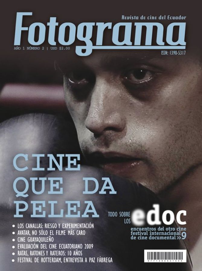 FOTOGRAMA magazine side cover Issue 2   2009