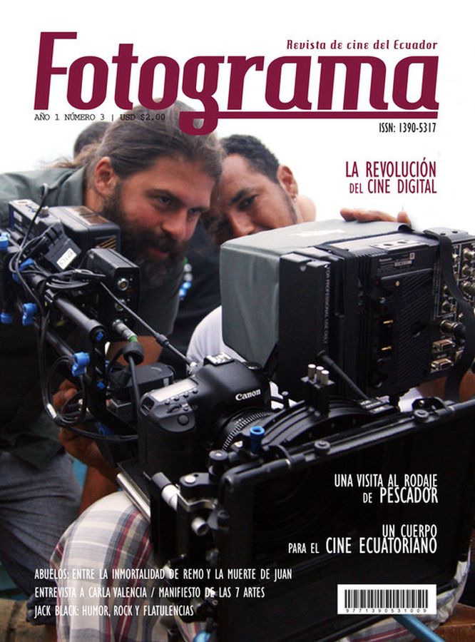 FOTOGRAMA magazine side cover Issue 3   2009