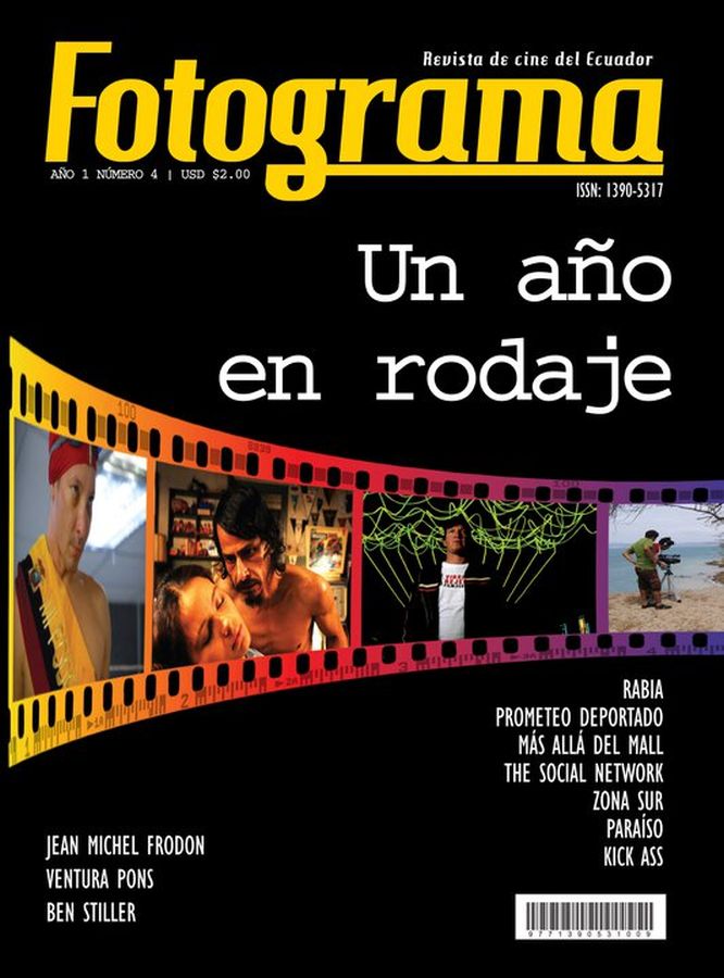 FOTOGRAMA magazine side cover Issue 4   2009
