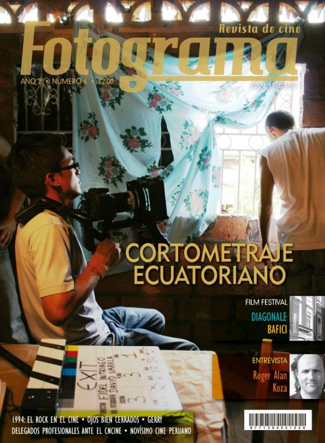 FOTOGRAMA magazine side cover Issue 6   2010
