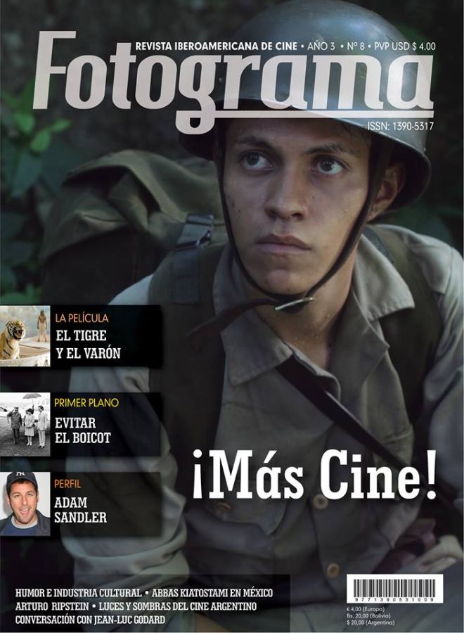 FOTOGRAMA magazine side cover Issue 8   2011