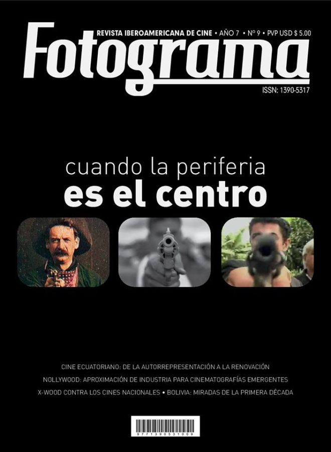 FOTOGRAMA magazine side cover Issue 9   2015
