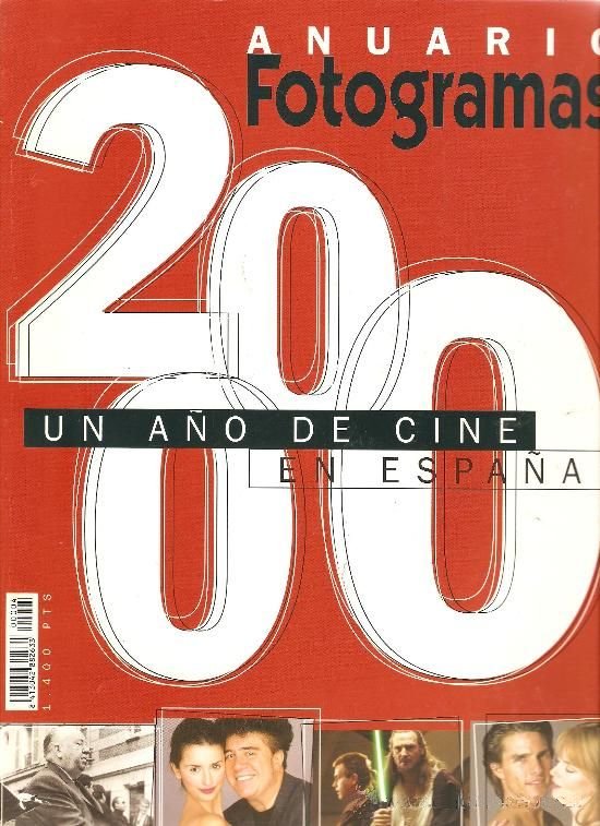 FOTOGRAMAS magazine side cover Annual 2000