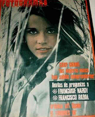 FOTOGRAMAS magazine side cover Issue 1013 15 March 1968