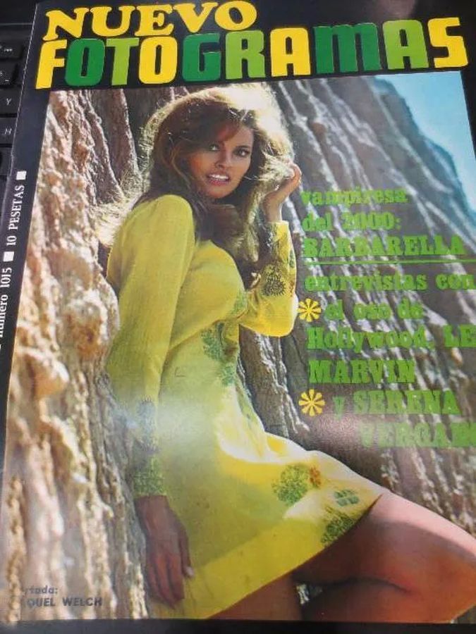 FOTOGRAMAS magazine side cover Issue 1015 29 March 1968