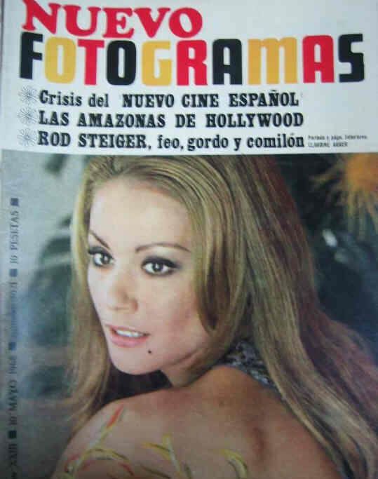 FOTOGRAMAS magazine side cover Issue 1021 10 May 1968
