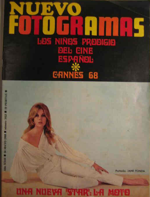 FOTOGRAMAS magazine side cover Issue 1023 24 May 1968