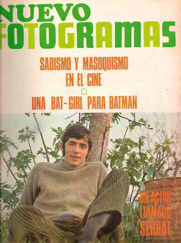 FOTOGRAMAS magazine side cover Issue 1025 7 June 1968