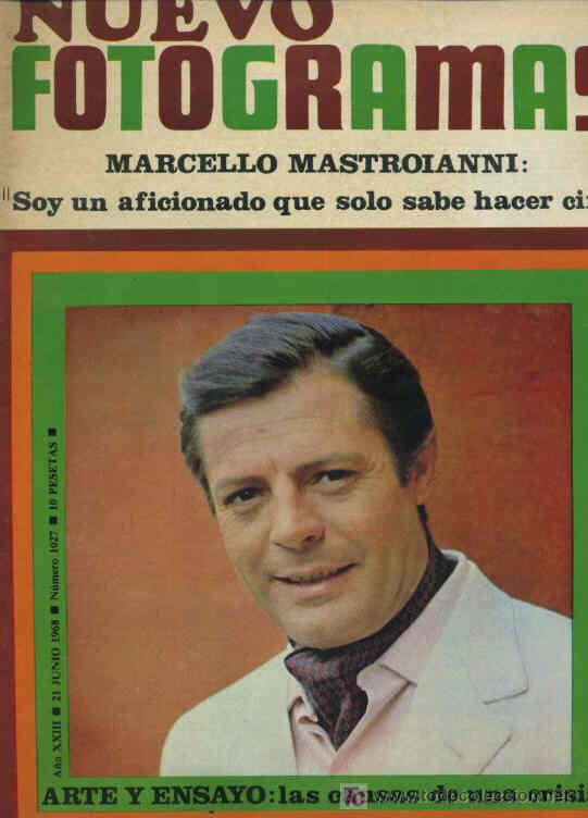 FOTOGRAMAS magazine side cover Issue 1027 21 June 1968