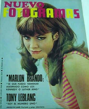 FOTOGRAMAS magazine side cover Issue 1029 5 July 1968