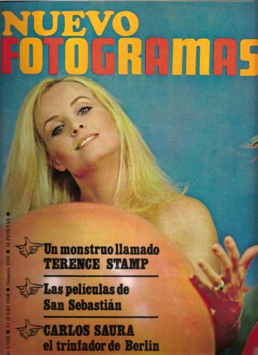FOTOGRAMAS magazine side cover Issue 1030 12 July 1968