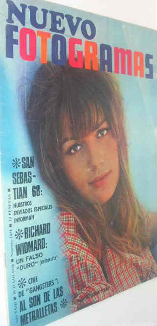 FOTOGRAMAS magazine side cover Issue 1031 19 July 1968