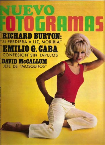FOTOGRAMAS magazine side cover Issue 1035 16 August 1968