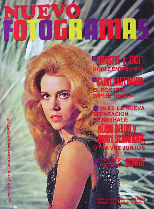 FOTOGRAMAS magazine side cover Issue 1036 23 August 1968