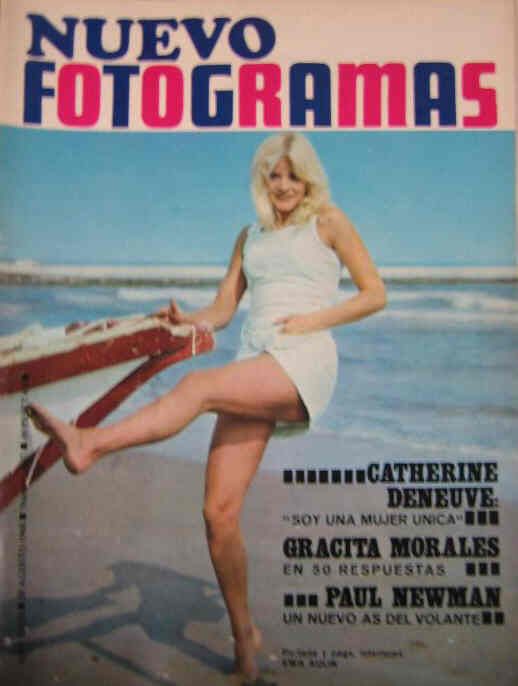 FOTOGRAMAS magazine side cover Issue 1037 30 August 1968