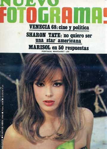 FOTOGRAMAS magazine side cover Issue 1038 6 September 1968