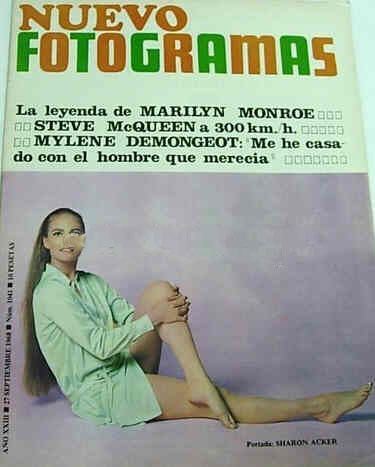 FOTOGRAMAS magazine side cover Issue 1041 27 September 1968