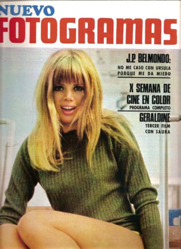 FOTOGRAMAS magazine side cover Issue 1042 4 October 1968