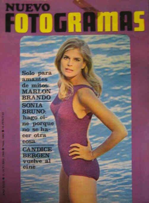 FOTOGRAMAS magazine side cover Issue 1043 11 October 1968