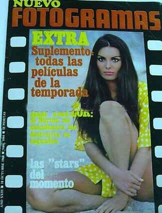 FOTOGRAMAS magazine side cover Issue 1044 18 October 1968