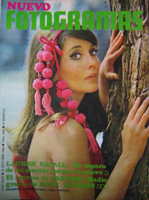 FOTOGRAMAS magazine side cover Issue 1045 25 October 1968
