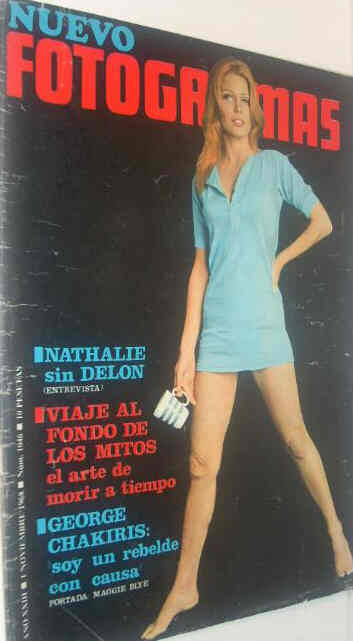 FOTOGRAMAS magazine side cover Issue 1046 1 November 1968