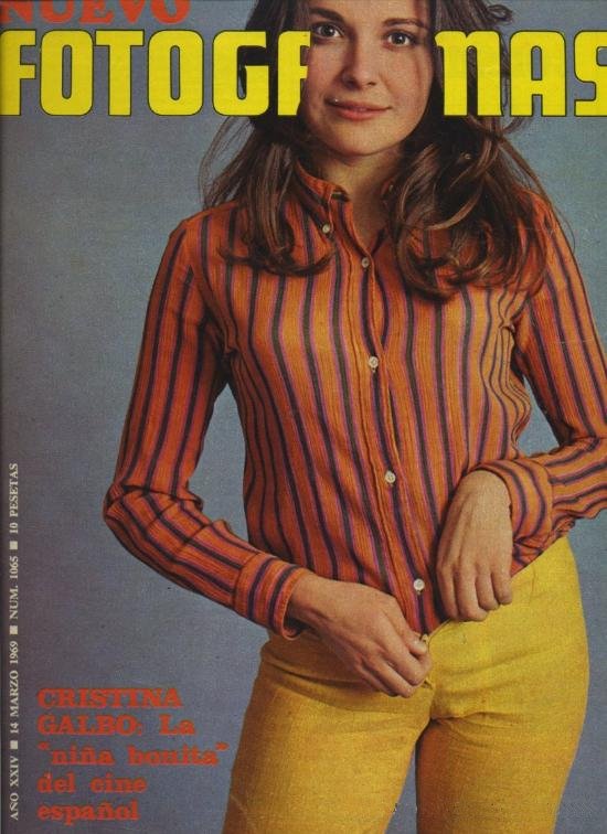 FOTOGRAMAS magazine side cover Issue 1065 14 March 1969